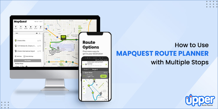 Mapquest Route Planner with Multiple Stops