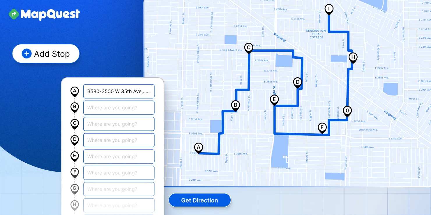 mapquest-route-planner