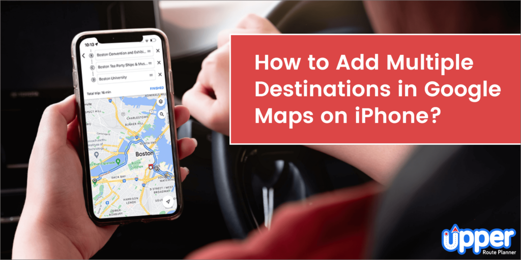 How To Add Multiple Destinations In Google Maps On IPhone 6 Simple 