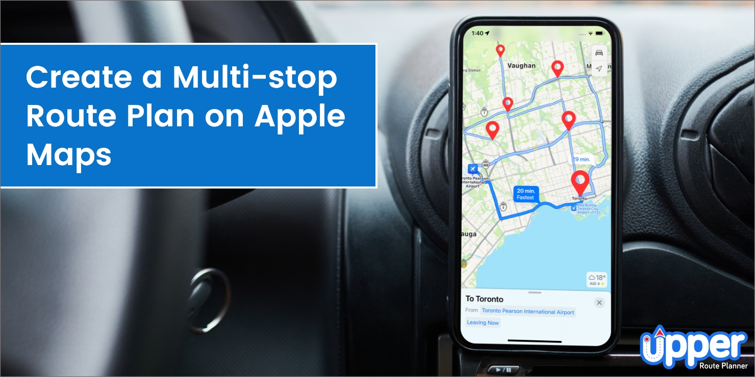 How To Create Multiple Stops Apple Maps Itinerary On IPhone