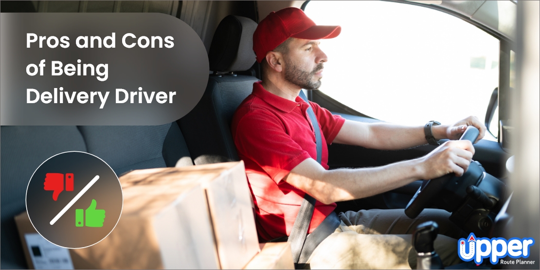 Pros and cons of being a delivery driver