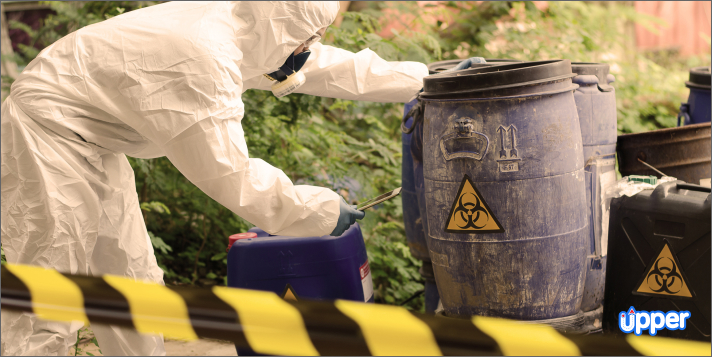 Identification and classification of hazardous waste