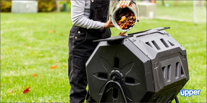 Tumbler composting method