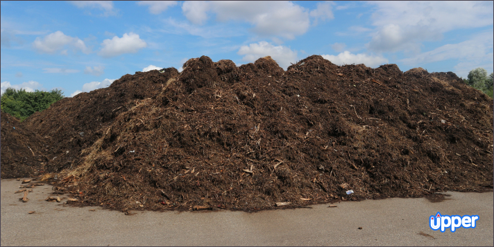 Windrow composting