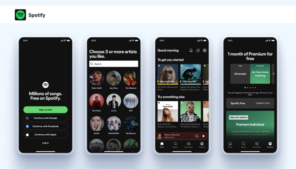 Spotify app for drivers