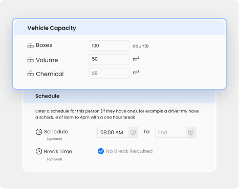 Vehicle Capacity Constraints
