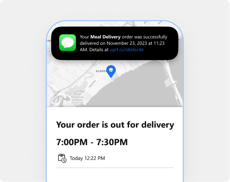 Automated customer notifications