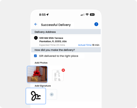 Digital proof of delivery