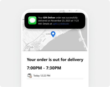 Personalized customer notifications