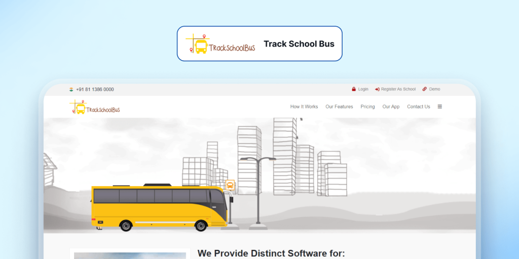 track school bus