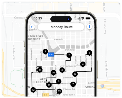 Inspection app for techs