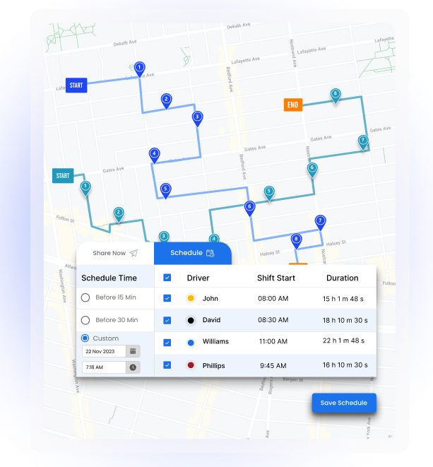 Multi-Constrained Route Planning & Optimization