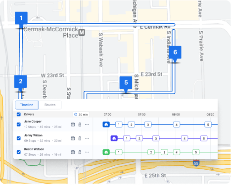 Automated Route Scheduling and Dispatching