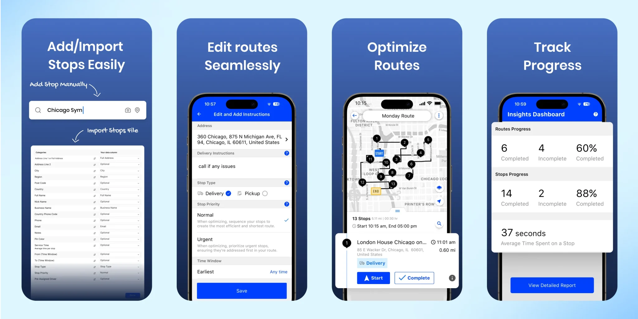 Upper Route Planner App