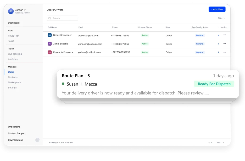 Advanced route dispatch for recurring customers