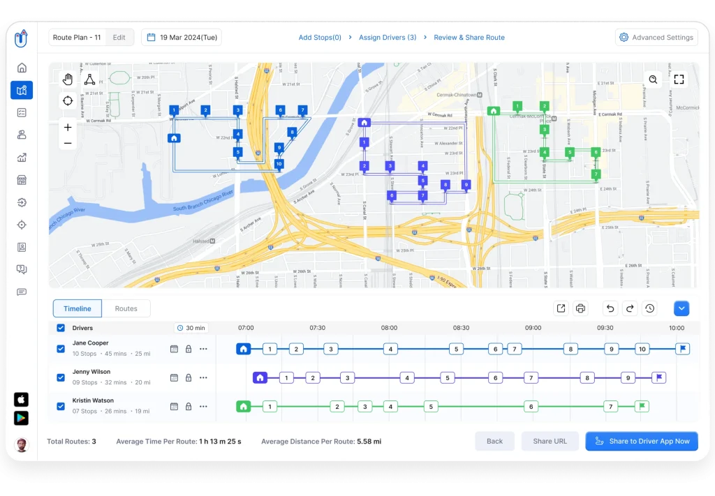 Automated-route-optimization