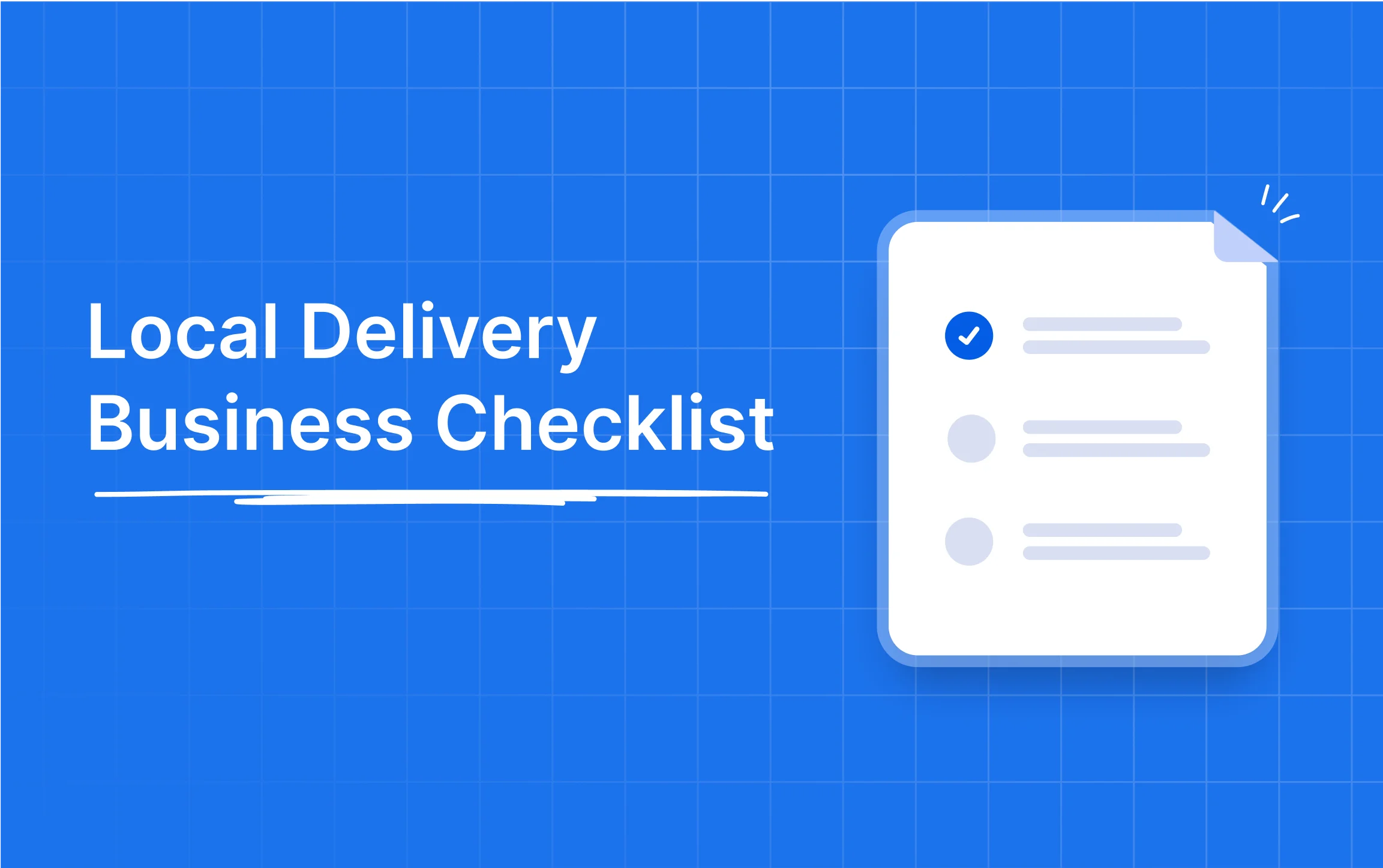 Local_Delivery-checklist