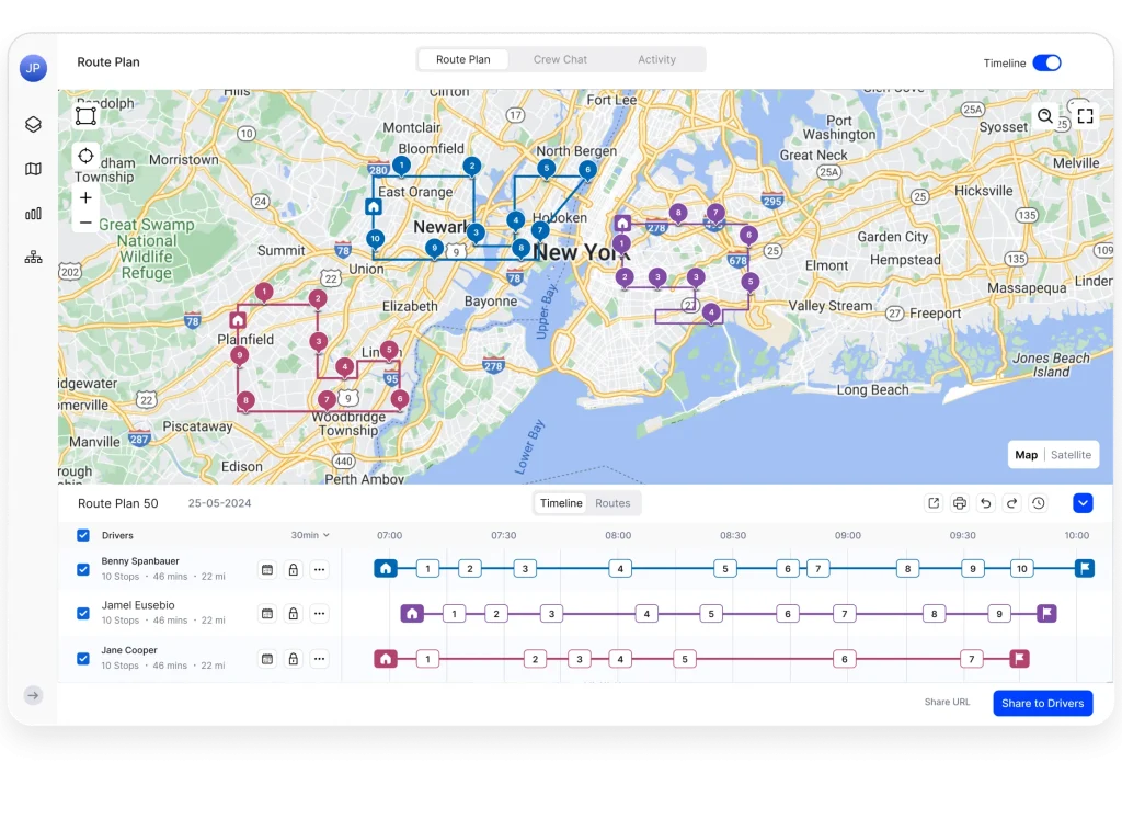 Best-in-class route optimization algorithm