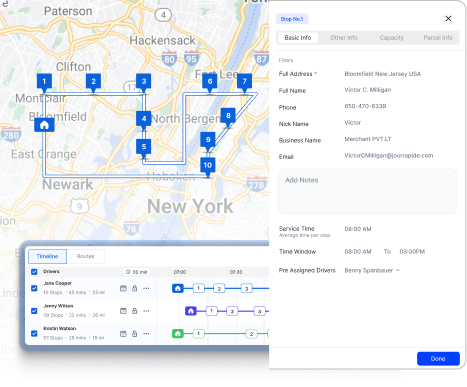 Dynamic Route Adjustments