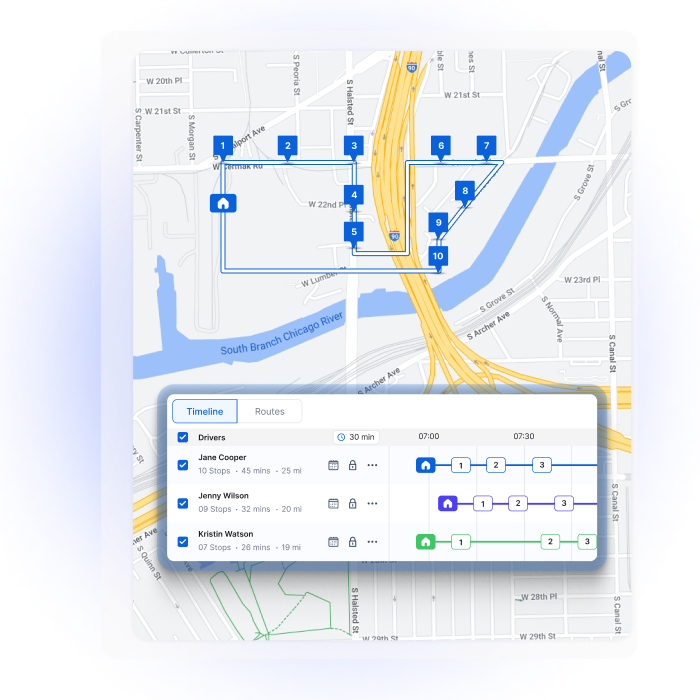 Multi-stop Route Planning