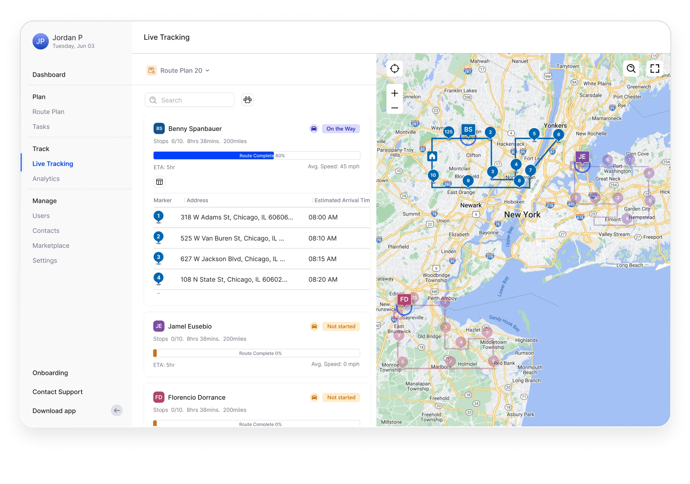 Real-time Tracking