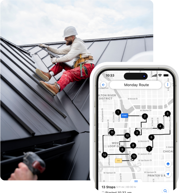 All-in-One Roofing Software To Plan Routes Considering Weather Conditions