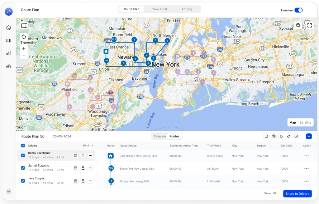 select-the-specific-route-you-want-to-edit