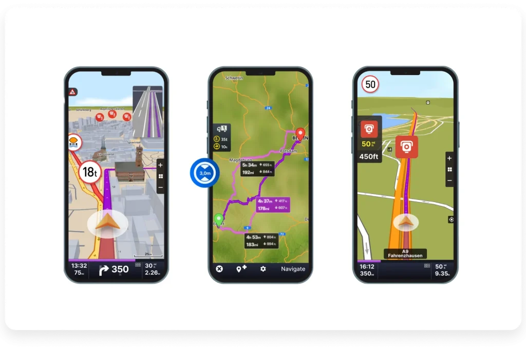 Sygic Truck GPS Navigation: Best GPS app for offline navigation and truck-specific routes